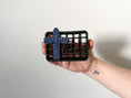 Load image into Gallery viewer, Macrame Cross Vent Clip - Handmade Christian Car Accessory