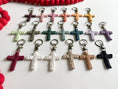 Load image into Gallery viewer, Handmade Cross Keychain