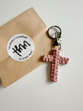 Load image into Gallery viewer, Handmade Cross Keychain