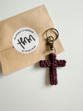 Load image into Gallery viewer, Handmade Cross Keychain