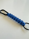 Load image into Gallery viewer, Handmade Paracord Keychain with Carabiner | Rugged Everyday Carry Gift for Men