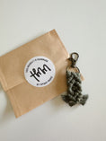 Load image into Gallery viewer, Mini Macrame Keychain - Cute Boho Bag Charm, Stocking Stuffer, Teacher Gift
