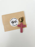 Load image into Gallery viewer, Macrame Cross Keychain - Blossom