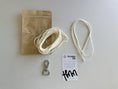 Load image into Gallery viewer, DIY Macramé Wristlet Keychain Kit | Beginner Craft Kit + Photo Tutorial
