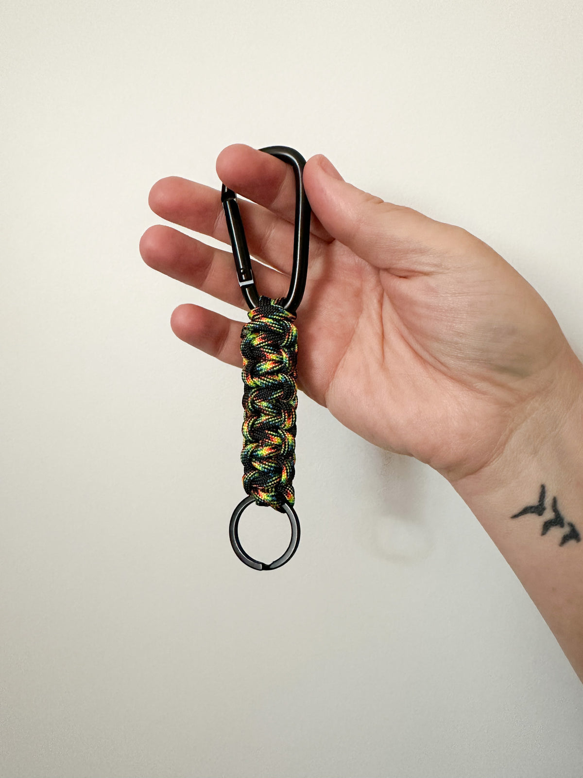 Paracord Carabiner Keychain | Handmade Keychain for Men
