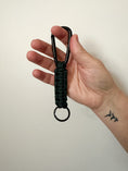 Load image into Gallery viewer, Paracord Carabiner Keychain | Handmade Keychain for Men

