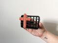 Load image into Gallery viewer, Macrame Cross Vent Clip - Handmade Christian Car Accessory
