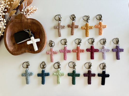 Cross Keychain