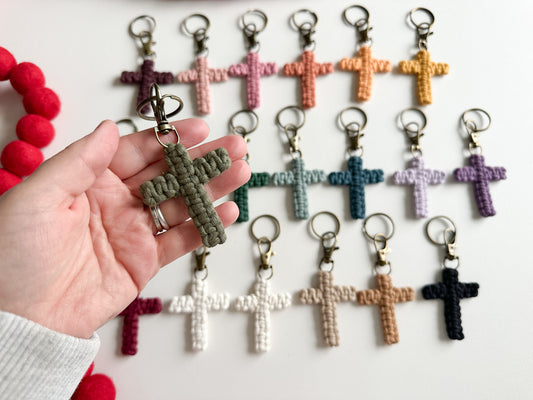 Cross Keychain