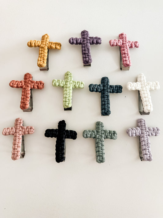 Visor Clip - Cross
