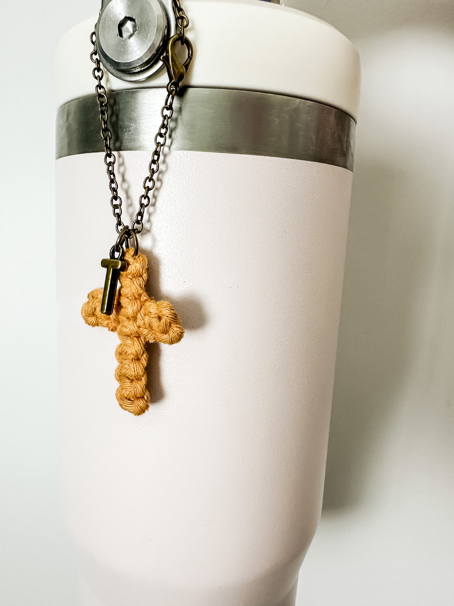 Water Bottle Charm - Cross