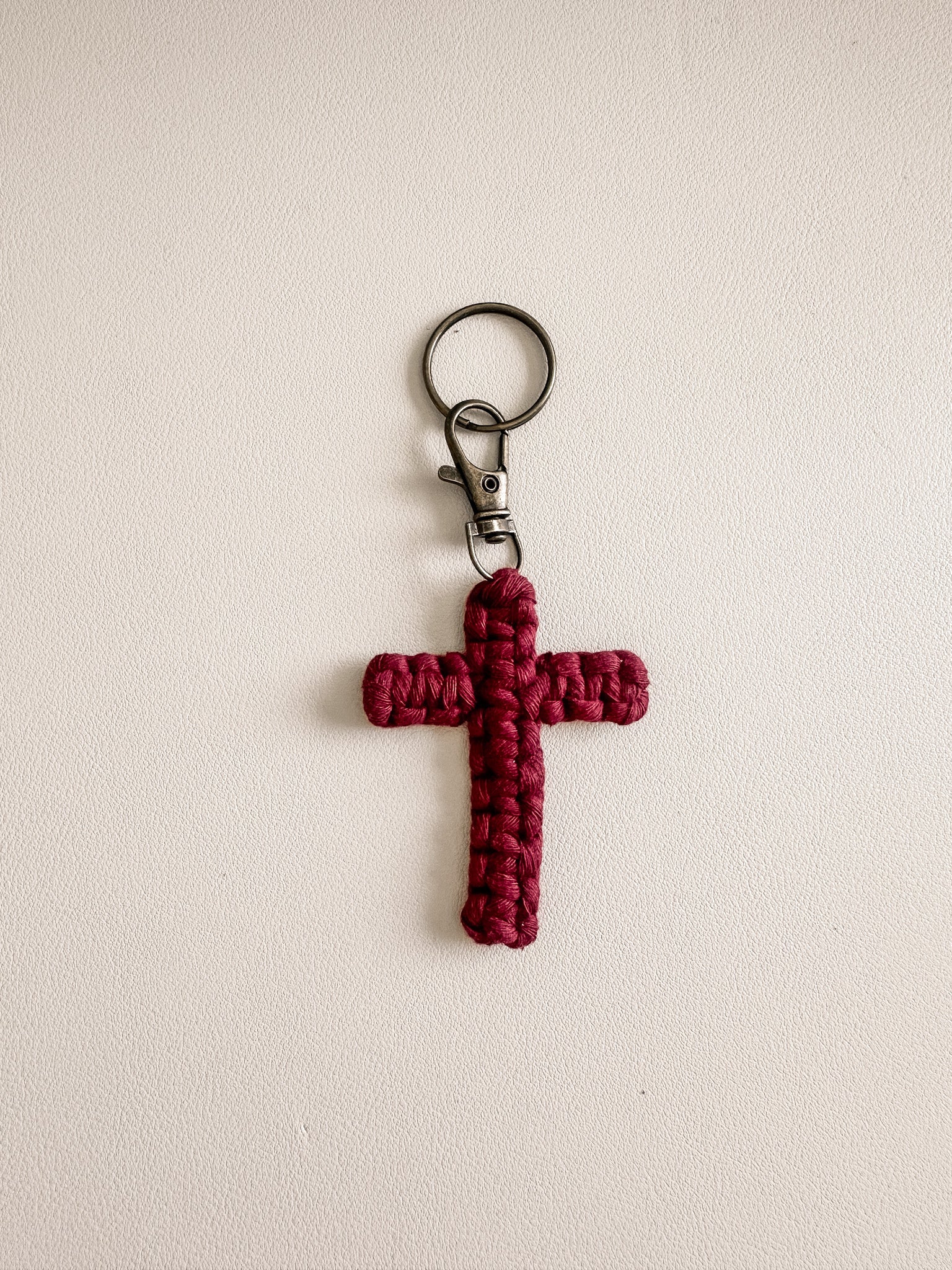Cross Keychain